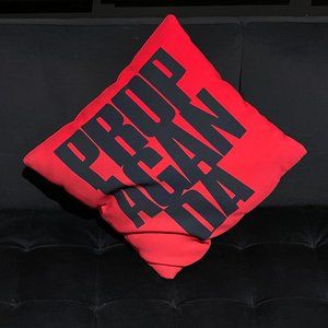 Vivienne Westwood inspired Propaganda cushion